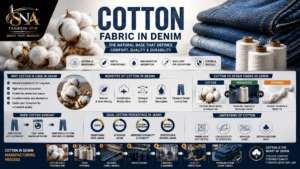 Cotton Febric in Denim
