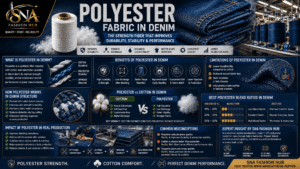 Polyester Febric in Denim