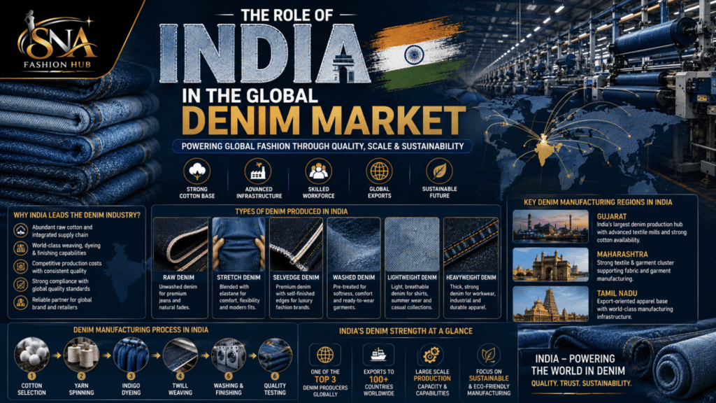 The Role of India in the Global Denim Market