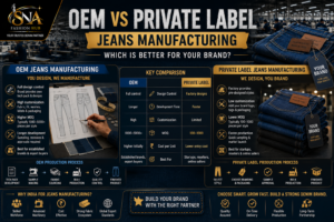 OEM vs Private Label Jeans Manufacturing
