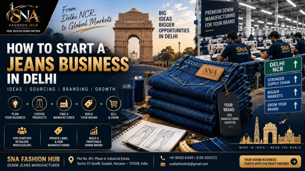 How to Start a Jeans Business in Delhi